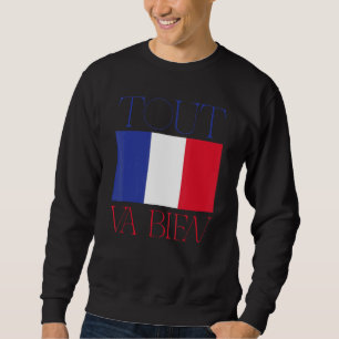 Franse vlag Frankrijk Roots Tout Van Bien Trui