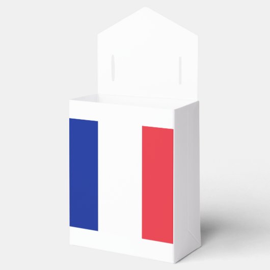 Franse vlag Frankrijk Thema Party Favorieten Box Bedankdoosjes (Geopend)