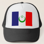 Franse vlag Franse kolonie Trucker Pet (Voorkant)