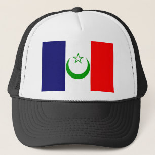Franse vlag Franse kolonie Trucker Pet