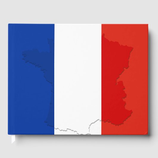 Franse vlag gastenboek (Voorkant)