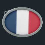 Franse vlag gesp<br><div class="desc">De nationale vlag van Frankrijk.</div>