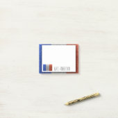 Franse vlag Glitter leraar leslokaal Post-it® Notes (Op bureau)