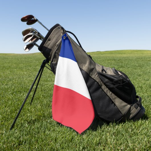 Franse vlag golfhanddoek (Groen)
