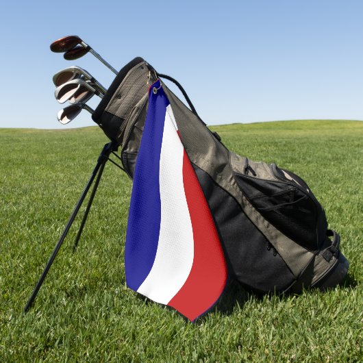 Franse vlag golfhanddoek (Groen)