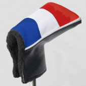 Franse vlag golfheadcover (3/4 voorkant)