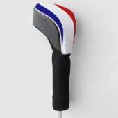 Franse vlag golfheadcover (Schuin)