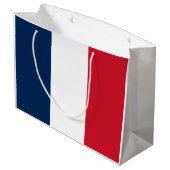 Franse Vlag Groot Cadeauzakje (Achterkant Gekanteld)
