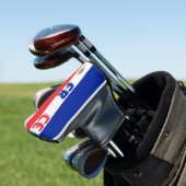 Franse vlag: Groot Patriottisch Golf Head-Hoesje Golfheadcover (Insitu)