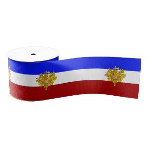 Franse vlag grosgrain lint