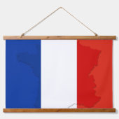 Franse vlag hangend wandkleed (Voorkant 2)