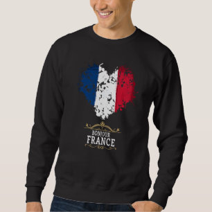 Franse vlag hart idee voor kinderen & Frankrijk vl Trui