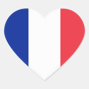 Franse vlag hart sticker