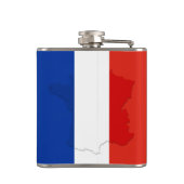 Franse vlag heupfles (Achterkant)