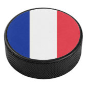 Franse Vlag Hockey Puck (3/4)