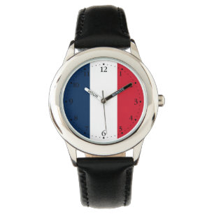 Franse vlag horloge