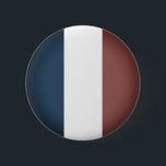 Franse Vlag In Donkere Kleuren Ronde Button 5,7 Cm<br><div class="desc">Knop met de Franse vlag maar in donkerdere, sombere, gedempte kleuren.</div>