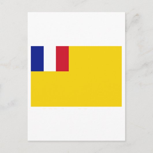 Franse vlag Indochina (1887-1954) Briefkaart (Voorkant)