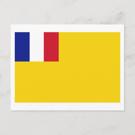 Franse vlag Indochina (1887-1954) Briefkaart (Voorkant)