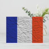 franse vlag kaart (Staand voorkant)