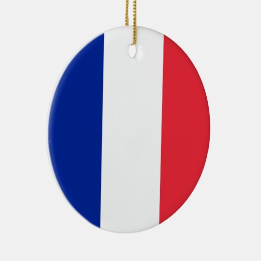 Franse vlag keramisch ornament (Rechts)