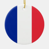 Franse vlag keramisch ornament (Voorkant)
