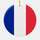Franse vlag keramisch ornament (Achterkant)