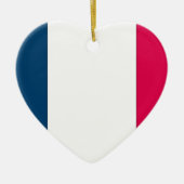 Franse vlag keramisch ornament (Voorkant)