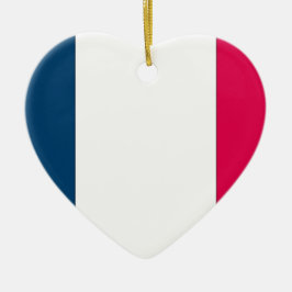 Franse vlag keramisch ornament