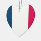 Franse vlag keramisch ornament (Links)