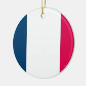 Franse vlag keramisch ornament (Links)