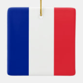 Franse vlag keramisch ornament (Achterkant)