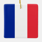 Franse vlag keramisch ornament (Voorkant)