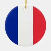 Franse vlag keramisch ornament (Voorkant)