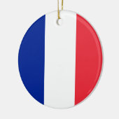 Franse vlag keramisch ornament (Links)
