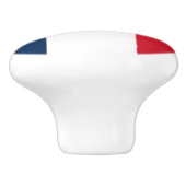 Franse Vlag Keramische Knop (Zijkant)