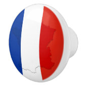 Franse vlag keramische knop (Rechts)