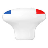 Franse vlag keramische knop (Zijkant)