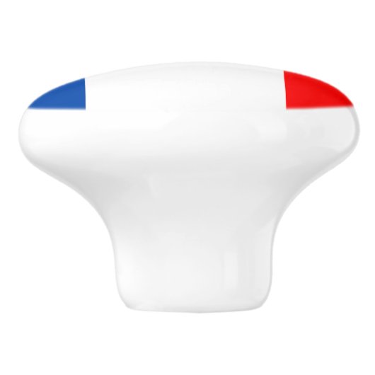 Franse vlag keramische knop (Zijkant)