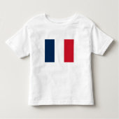 Franse vlag kinder shirts (Voorkant)