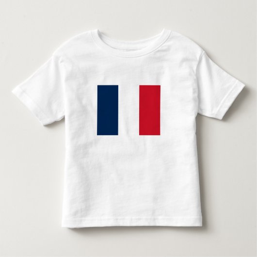 Franse vlag kinder shirts (Voorkant)