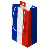 Franse vlag klein cadeauzakje (Achterkant Gekanteld)