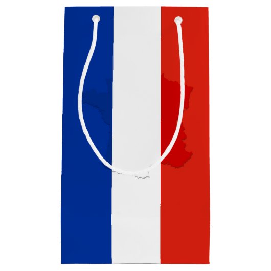 Franse vlag klein cadeauzakje (Voorkant)