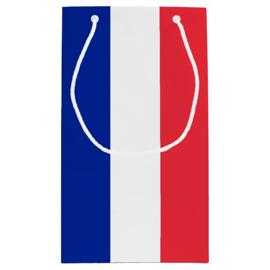 Franse vlag klein cadeauzakje (Achterkant)