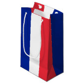Franse vlag klein cadeauzakje (Voorkant Gekanteld)
