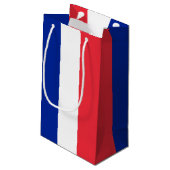 Franse vlag klein cadeauzakje (Achterkant Gekanteld)