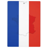 Franse vlag klembord (Achterkant)