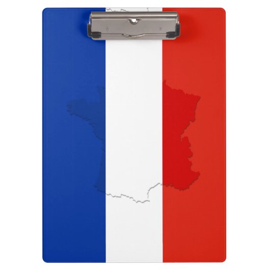Franse vlag klembord (Voorkant)