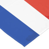 Franse vlag korte tafelloper (Hoek)