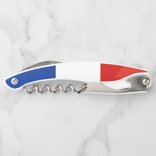 Franse vlag kurkentrekker (Achterkant)